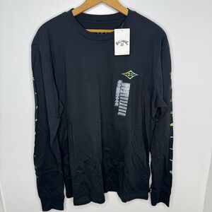 Billabong Men's Black Long Sleeve Shirt